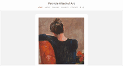 Desktop Screenshot of patriciaaltschulart.com