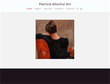 Tablet Screenshot of patriciaaltschulart.com